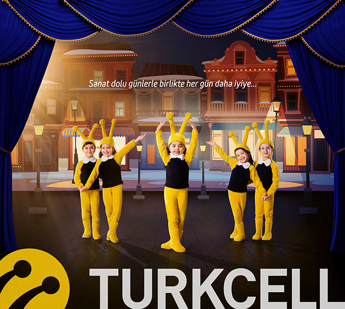 Turkcell “Zorlu Performans Sanatları” Sponsorluk<br>Basın İlanları