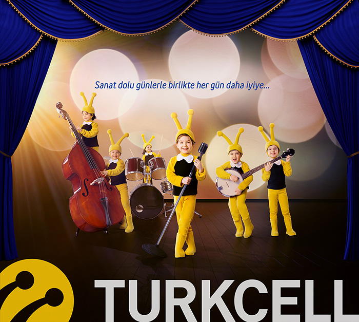 Turkcell “Zorlu Performans Sanatları” Sponsorluk<br>Basın İlanları