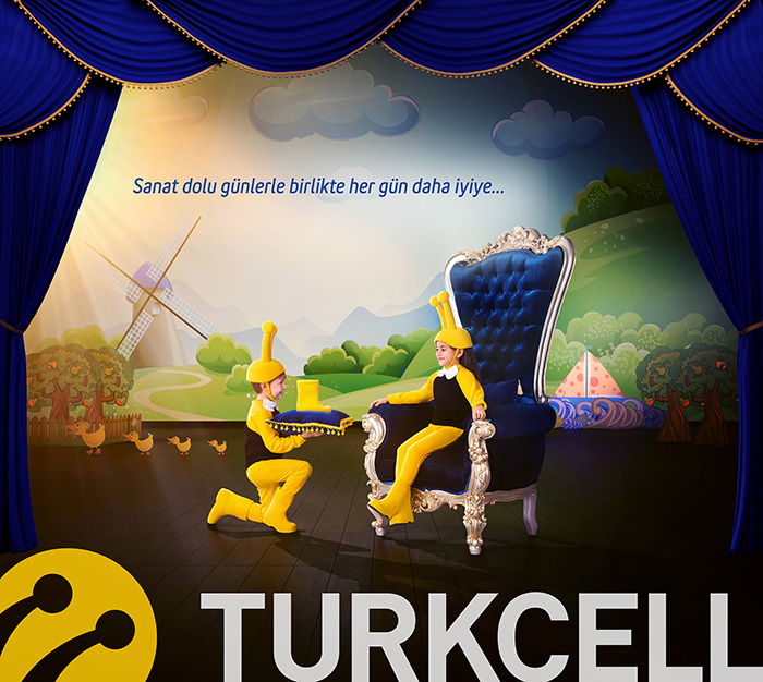 Turkcell “Zorlu Performans Sanatları” Sponsorluk<br>Basın İlanları
